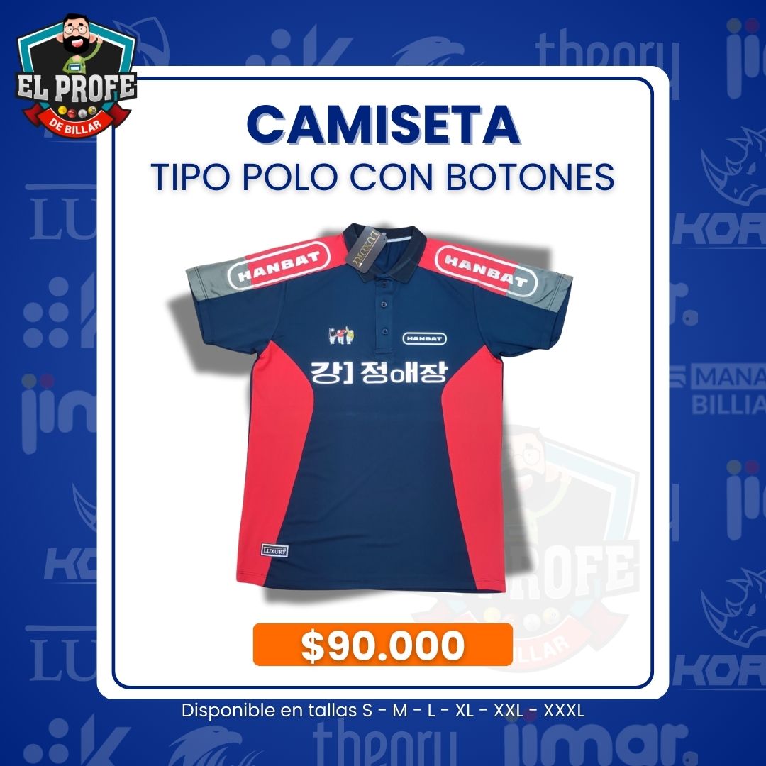 Ropa | Camiseta Hanbat | Azul Rojo