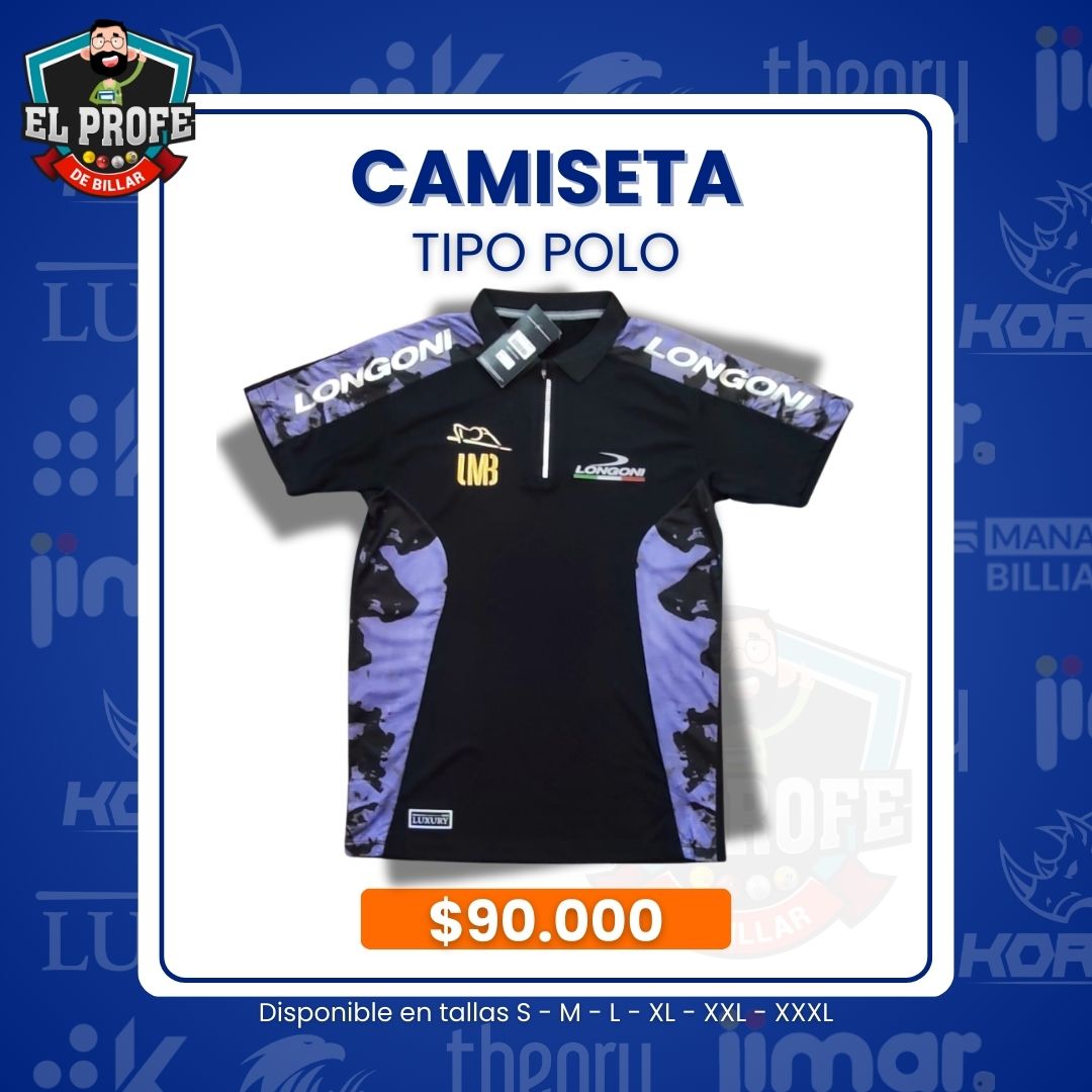 Ropa |  Camiseta Longoni | Negro Azul