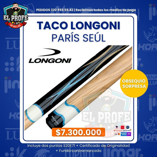 Taco de Billar Longoni París Seúl - Unión VP2