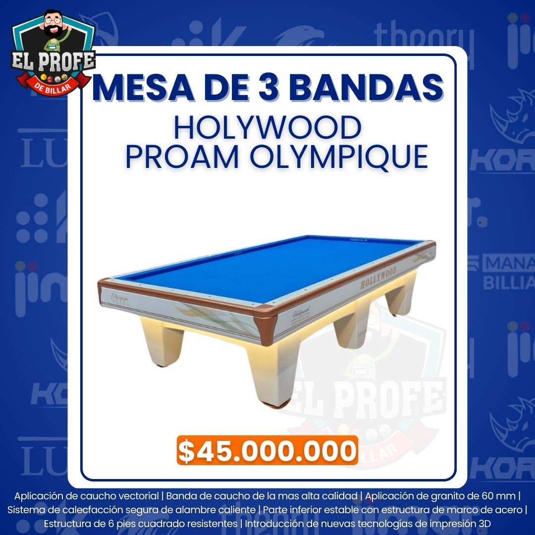 Mesa  Holywood | Modelo Proam Olympique