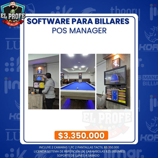 Software Administrativo Pos Manager Opción 3