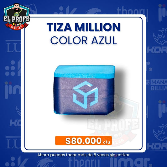 Tiza Million Azul